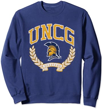 UNC Greensboro espartanos Victory Vintage Navy Sweetshirt