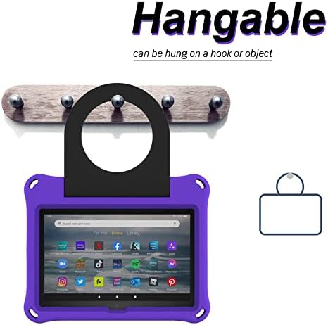 Proteção do tablet, capa de dispositivo portátil CASE COMPATÍVEL com iPad 10.2, alça de suporte de suporte leve à prova de choques EVA TABLE