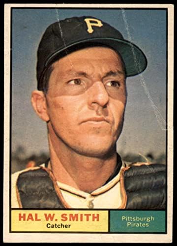 1961 Topps # 242 Hal W. Smith Pittsburgh Pirates Fair Pirates