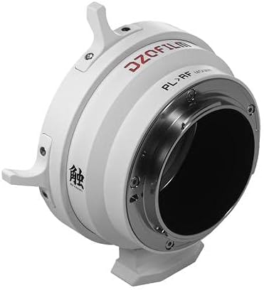 Adaptador de polvo dzofilm para lente PL-Mount para câmera de montagem em RF Canon, branca