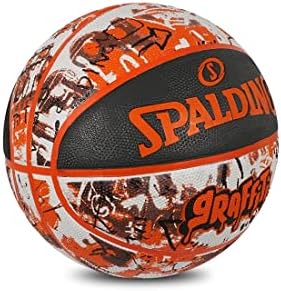Spalding Graffiti Match Ball de basquete adulto NBA ORANGE OFICIAL OFICIAL TAMANHO 7