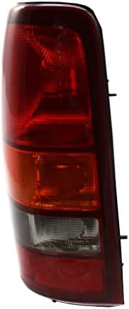 KarParts360 para Chevy Silverado 1500/2500 1999-2002 Montagem da luz traseira Lado do passageiro | Lente e moradia | Fleetside |
