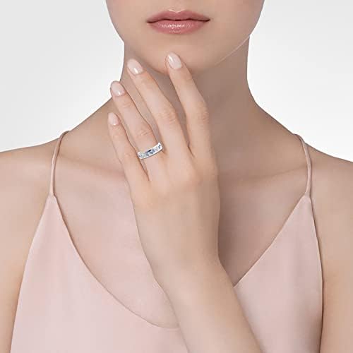 Anéis punk anéis de polegar ajustável em aço inoxidável para mulheres anel de borboleta cristalina colorida borboleta de cristal colorida