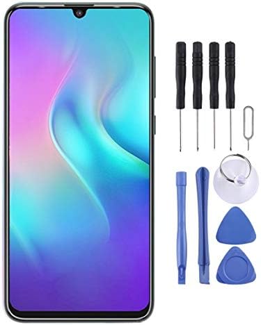 Peças de reparo de cabo flexível Material AMOLED LCD Screen e Digitalizer Montagem completa para Tecno Phantom 9