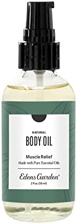 Edens Garden Muscle Allear Aromaterapy Body Oil, 2 oz
