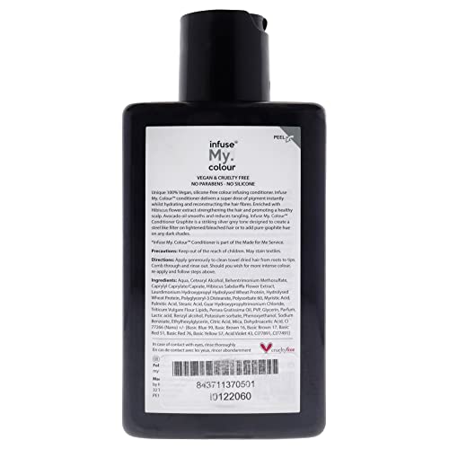 Infundir minha cor infundir meu condicionador de grafite colorido unisex 8.5 oz