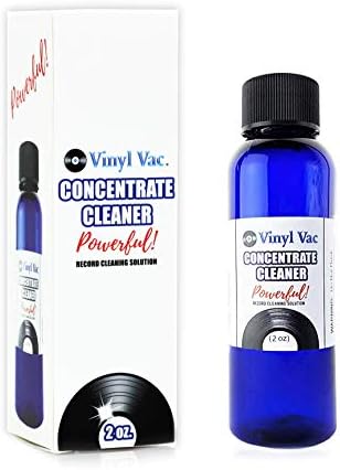 Limpador de concentrado de Vinil Vac sem álcool - seguro para seus registros !! Faz um galão completo de solução de limpeza