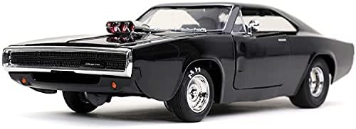 Jada Toys FF9 Doms 1327 Dodge Charger 1/24 Veículo, preto