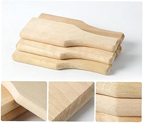 Tosspper Butter Paddles, Utensílios de madeira com nervuras com arco Paddles para Ferramentas de fabricação de cerâmica de argila para