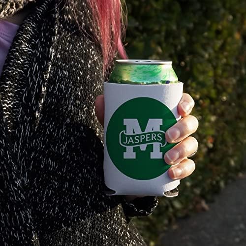 Manhattan College Primary LOGO LAN RESIDER - Drink Huve Hushger Isolador dobrável - Suporte isolado de bebida
