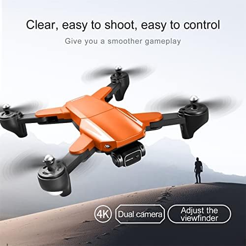 Drone portátil com câmera, FPV Quadcopter RC dobrável com altitude Hold, modo sem cabeça, uma chave de partida, presente