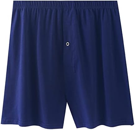 BMISEGM REDIMENTO MENINOS MENS Mens Boxer Roupa Home Cotton Arrowhead Loose Plus Sizer Boxer Calças caseiras Pacote de homens de pijamas de homens