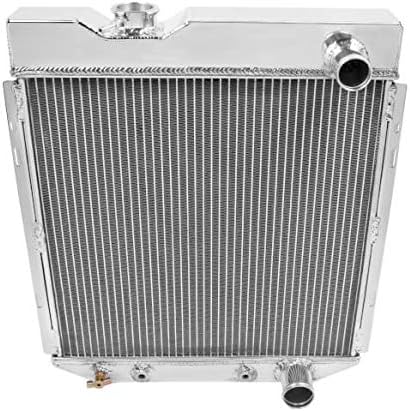 Novo radiador de alumínio Frostbite, 2 fila, se encaixa em 62-66 Ford, Mercury, 260-427