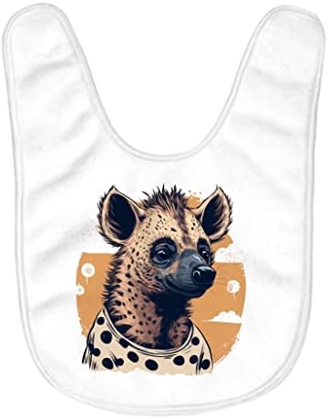 Babadores de bebê hyena - babadores coloridos para alimentação de bebês - babadores únicos para comer