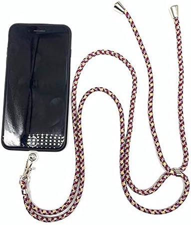 BYBYCD Phone cordão universal para telefones acessórios para celular acessíveis Nylon Nylon pendure pendurar corda