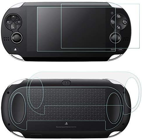 Capa de caixa de proteção de silicone mais de protetor de tela LCD para a Sony PlayStation PS Vita 1000 PCH-1000