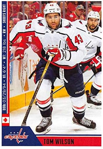 2018-19 Panini NHL Stickers Collection #265 Tom Wilson Wash Capitals adesivo oficial de hóquei