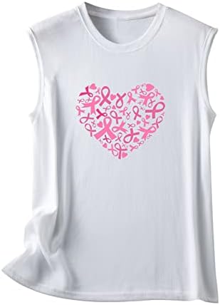 Colete de colete branca com gente adolescente girl spandex lounge câncer de mama cami tank blusa coletes camisetas femininas ym l