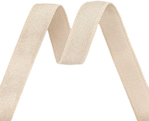 Bandlegrass elásticas para costura, faixas elásticas de 3/8 polegadas de 2 polegadas para costura da cintura da cintura, faixa elástica de malha nua para peruca, alta elasticidade