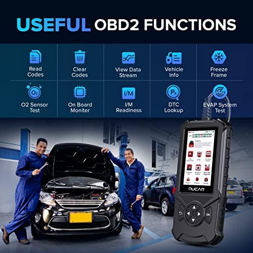 MUCAR CDE900 OBD2 Scanner, leitor de código de carro de falha do motor com funções completas do OBD2, para todos os carros do