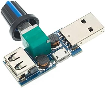 Zym119 Mini Fan USB Governador Vento de vento Volume de ar regulador de ar resfriamento módulo de velocidade do ventilador