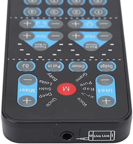 Diydeg Voice Changer, Mini Sound Card Mini Som Mini Sound, com 8 efeitos sonoros, suporta múltiplas linguagens, máquina de efeitos