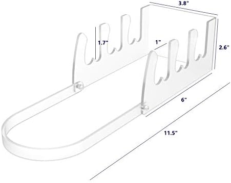 Listagem clara de plexiglass acrílico Plate Display Stand Stand 20040-SNL Listagem