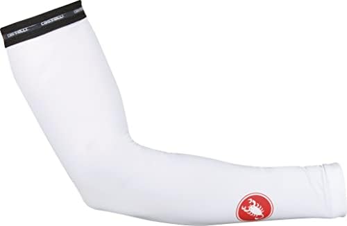 Castelli unissex upf 50+ mangas de braço leve | Manga de 50 respirável para homens e mulheres para andar de bicicleta, ciclismo