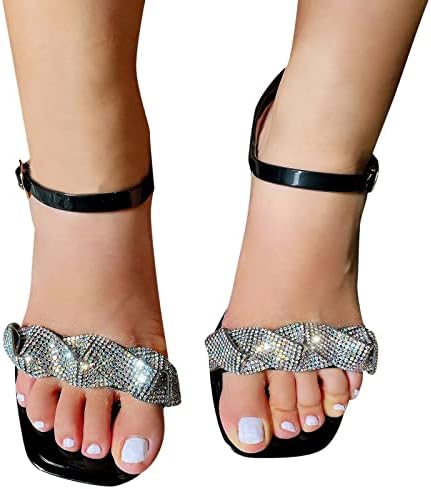 Mulheres deslizantes Slippers de verão sandálias femininas com arco Suporte Diamantes casuais sandálias de moda moda sapatos de