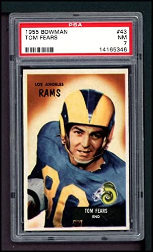 1955 Bowman 43 Tom Fears Los Angeles Rams PSA PSA 7.00 RAMS UCLA/Santa Clara