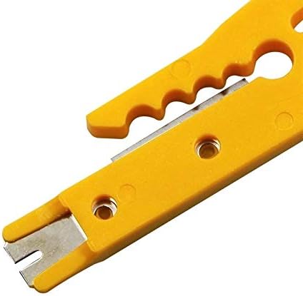 Llryn 1pcs de remoção de arame cortador de arame portátil faca faca crimper alicates de crimpagem ferramenta de corte