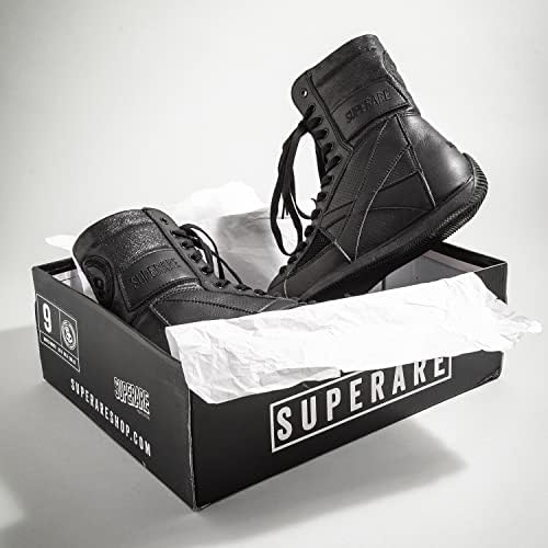Superare Boxing Shoes - MMA Kick Boxing Pro Fighting Boots e Treining Workout Shoes