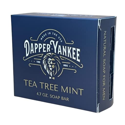 Dapper Yankee Tea Tree Tree Mint Natural Soap Bar