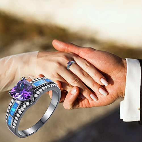 Vefsu noivado redonda de zircões de zircões femininos anéis de casamento anéis de jóias para mulher full diaml damies anel de jóias de colher de ouro