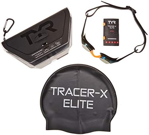 Tyr Tracer x Elite espelhou o óculos de raça- Orange Orange Black, NA