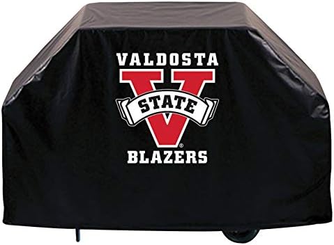 Valdosta State Blazers Hbs Black Outdoor Outdoor Hovery Duty Vinyl BBQ Grill Cover
