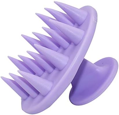 Escova de limpeza macia Baço de massagem Brush pente de xampu de dente m-eridiano escova de escova de limpeza de vidro de espuma