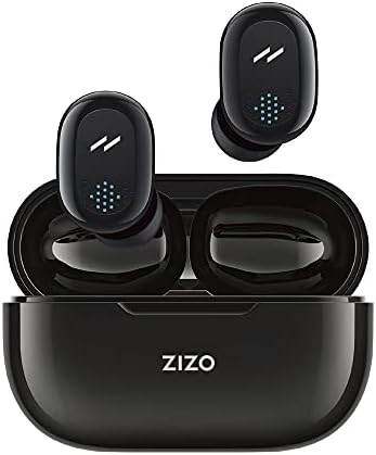 Zizo pulso z2 verdadeiros fones de ouvido sem fio com caixa de carregamento - preto
