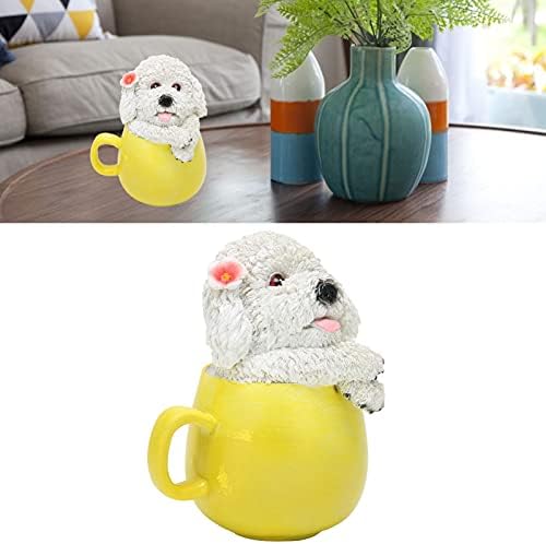 Decoração de cães da AMONIDA CUP, Fácil de transportar conveniente para usar o copo Ornamento de alta confiabilidade para amigos para