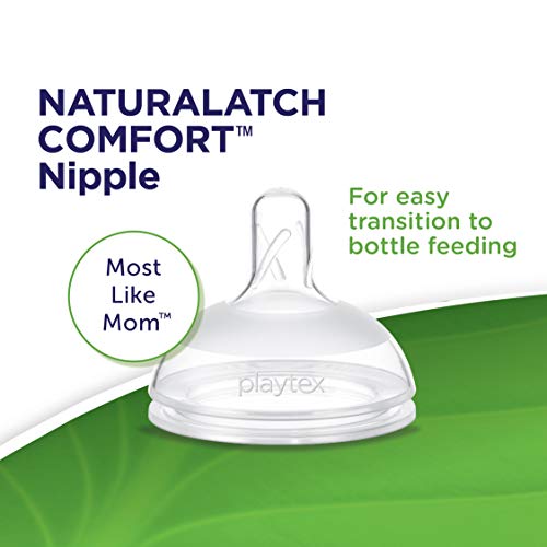 Conjunto de presentes para garrafas do berçário do Baby Playtex, com revestimentos de queda descartáveis ​​pré-esterilizados, mais próximos da amamentação