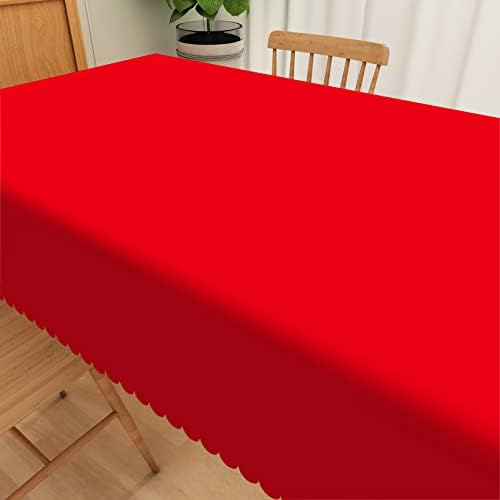 Aparência vermelha de toca de mesa vermelha Toologia de mesa à prova d'água Tabela de mesa Red Birthday Party Decoration for Party