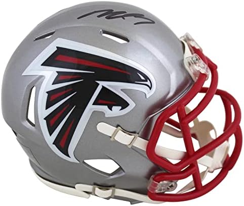 Falcons Michael Vick assinou o Flash Speed ​​Mini Capacete JSA Testemunha - Mini Capacetes Autografados da NFL