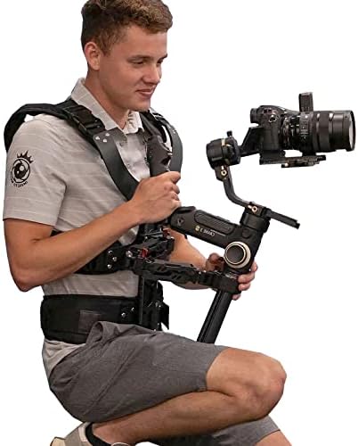 DF DigitalFoto Thanos 4,5-11 lbs Câmera de vídeo universal Sistema de estabilizador de braço de colete compatível com Ronin