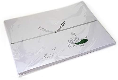 Maruai Nov-N602 Noshi Paper, Buda, arremesso, grosso, papel 100 folhas