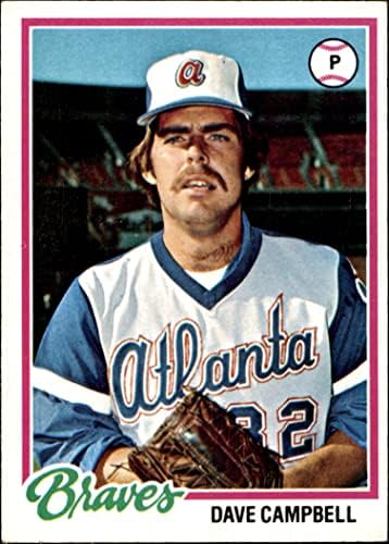1978 Topps 402 Dave Campbell Atlanta Braves VG/Ex Braves