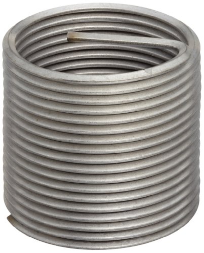 E-Z Lok inserções rosqueadas para metal 18-8 Aço inoxidável Inserir bobina de fio helicoidal 8-36 fios internos, 0,246