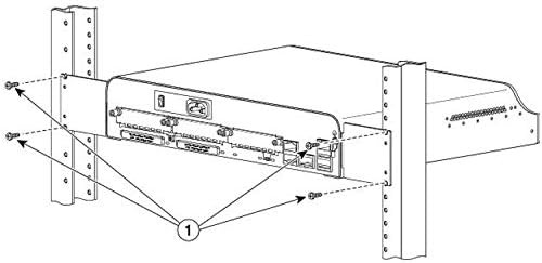 19 Kit de montagem em rack compatível com Cisco / 1941 e 1941W ISR ACS-1941-RM-19 =