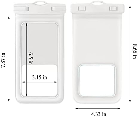 L4nady Universal Wateropers Pouch bolsa ipx8 capa de telefone à prova d'água para saco seco de celular subaquático de praia
