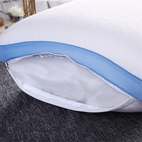 Zlbyb Algodão integral Algodão Mell Pillow Kning Cotton Trofful Core de uma máquina não-deformação solteira não deformação Core de travesseiro lavável