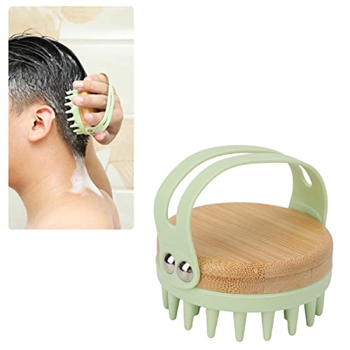 Lavador de limpeza do corpo de silicone lavadora de chuveiro, escova de massagem com couro cabeludo macio, esfoliação suave e massagem
